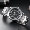 Men Round Pointer Quartz Watch As A Gift - Image 4