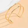 One Creative Cut-Out Design Open Cuff Bracelet, Suitable For Summer Parties, Dancing, Weddings, Holidays, Music Festivals, Independence Day, Graduation And Other Festive Occasions - Image 4