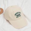 1pc Women Letter Embroidered Adjustable Casual Baseball Cap For Outdoor Soft And Comfortable Simple Breathable Street - Image 4