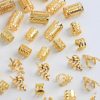 40pcs Gold Hair Loop Set, Street Style, Party Braided Hair Accessory Gold Head Piece - Image 4