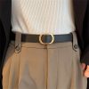 Korean Fashionable Simple Decorative Belt For Women, No Hole, Versatile Accessory For Jeans, Students' Clothing - Image 4